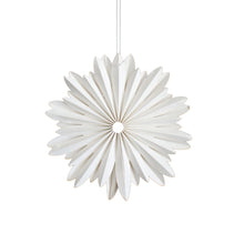 OFF - WHITE HANGING STAR ORNAMENT H10CM