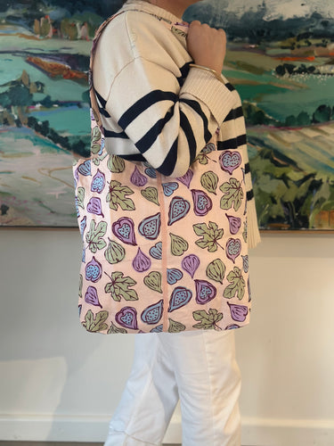 Baguette Tote Bag - FIG
