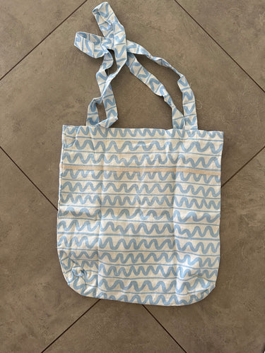 Baguette Tote Bag - CHAMBRAY VIENNETTA