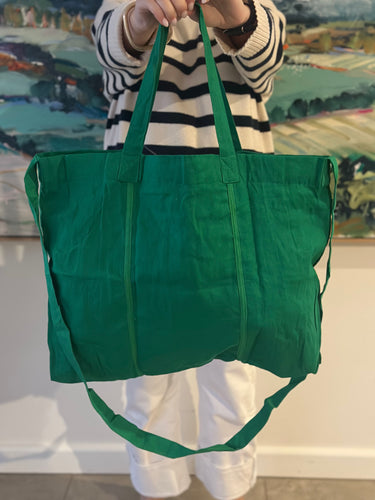 Day Tripper Tote Bag - Emerald Green
