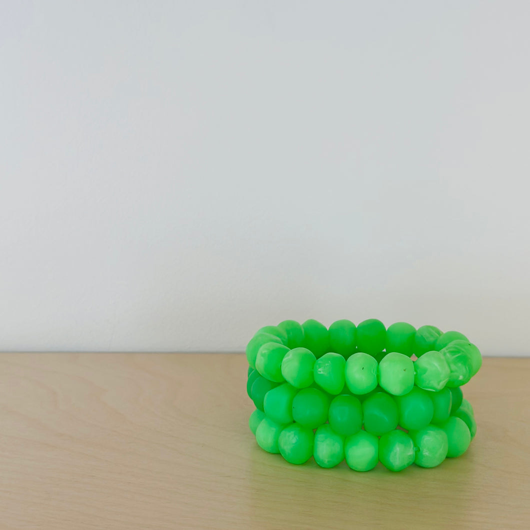 Resin Bracelet - LIME