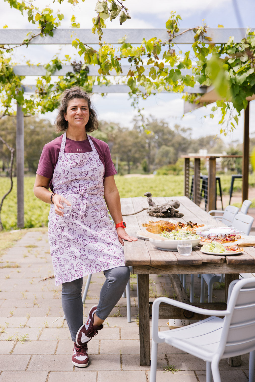 Orchard Fig- Classic Cook's Apron