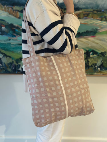 Baguette Tote Bag - TULLE on NATURAL
