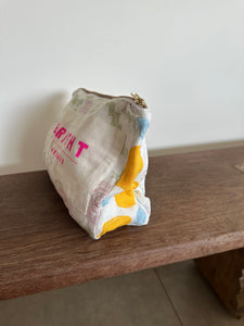 Toiletry Bag - BANKSIA/OG LEMON