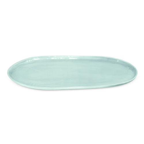 Large Oval Platter - AQUA