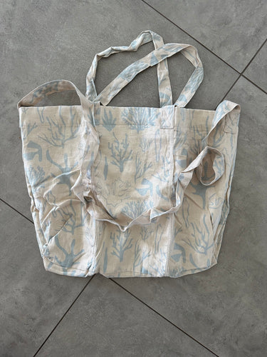 Day Tripper Tote Bag - Chambray Coral