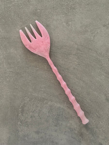 I'm not Perfect - Pink Resin Salad Fork