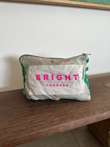 Toiletry Bag - FLOWERING GUM/GREEN GINGHAM
