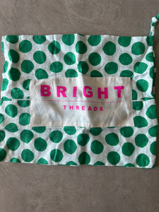 I'm not Perfect - TC Green Polka Bag