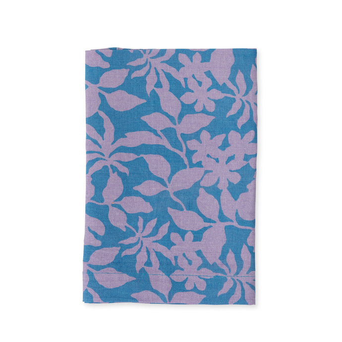 Flower Press Napkin in AQUA - SET OF FOUR