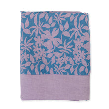 Flower Press in AQUA - Tablecloth