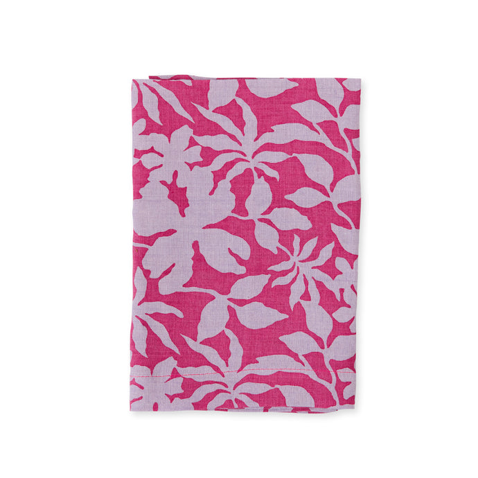 Flower Press Napkin in MAGENTA - SET OF FOUR