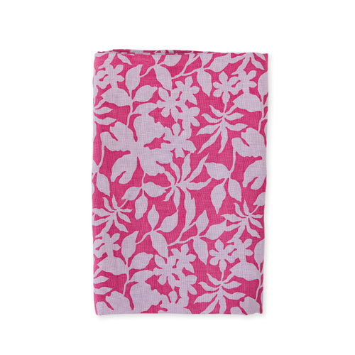 Flower Press in MAGENTA - Table Runner