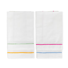Embroidered Pastel Napkin - SET OF FOUR