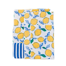 NAVY LEMON NAPKINS - SET OF FOUR