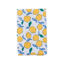NAVY LEMON TABLE RUNNER