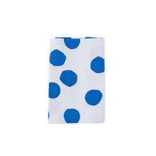 NAVY GIANT POLKA DOT NAPKIN- SET OF FOUR