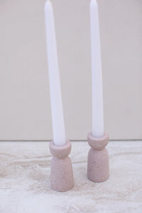 Concrete Candle Holder - TERRACOTTA