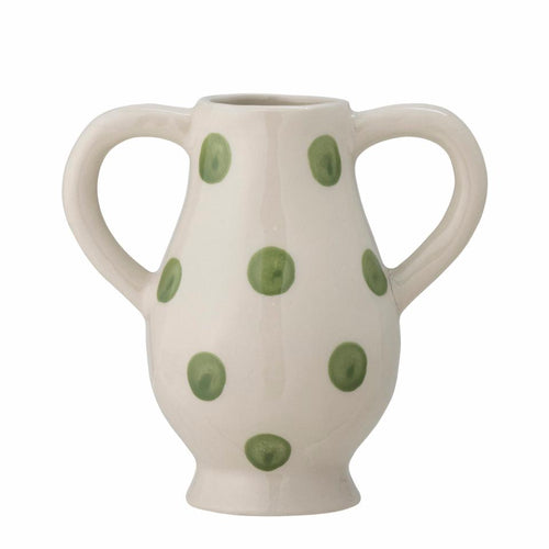 Asrin Vase, Green, Stoneware