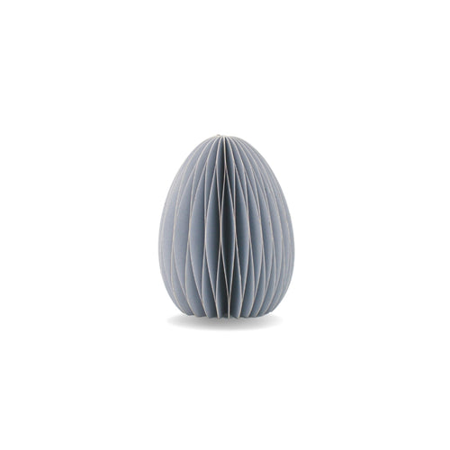 Dusty Blue Standing Easter Egg - SMALL
