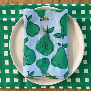 I'm not Perfect - Pear Napkin - SET OF FOUR