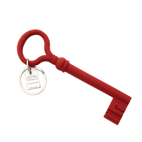 Key Keychain - BRICK RED