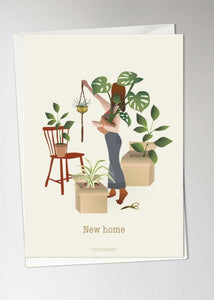 NEW HOME - Greeting Card A6
