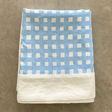 Gingham in Chambray Tablecloth