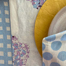 Gingham in Chambray Tablecloth