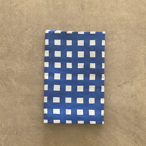 I'm not Perfect - Navy Gingham Napkin - SET OF FOUR