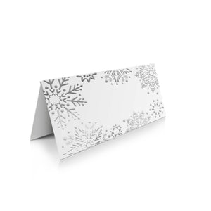 Christmas Place Cards - SILVER