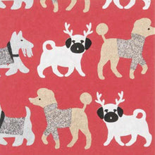 Christmas WRAPPING - RED DOGS