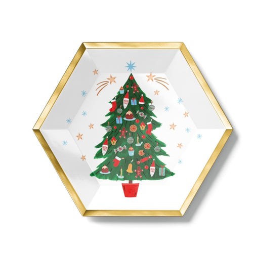 Christmas Paper Plates - TRADITIONAL