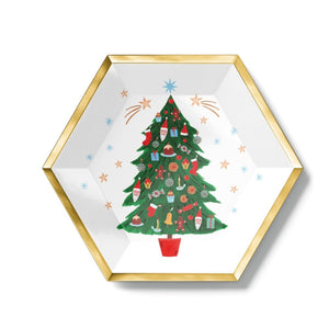 Christmas Paper Plates - TRADITIONAL