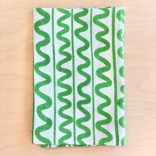 I'm not Perfect - Green Viennetta Napkin - SET OF FOUR