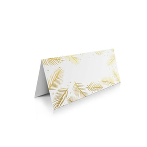 Christmas Place Cards - GOLD