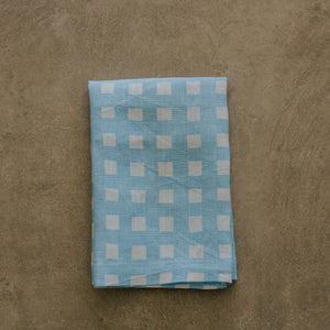 Gingham in Chambray Napkin -  SET OF FOUR